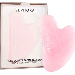 Sephora rose quartz gua sha stone